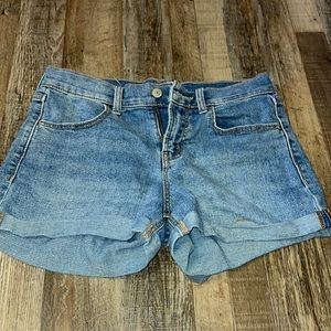 women jean shorts
